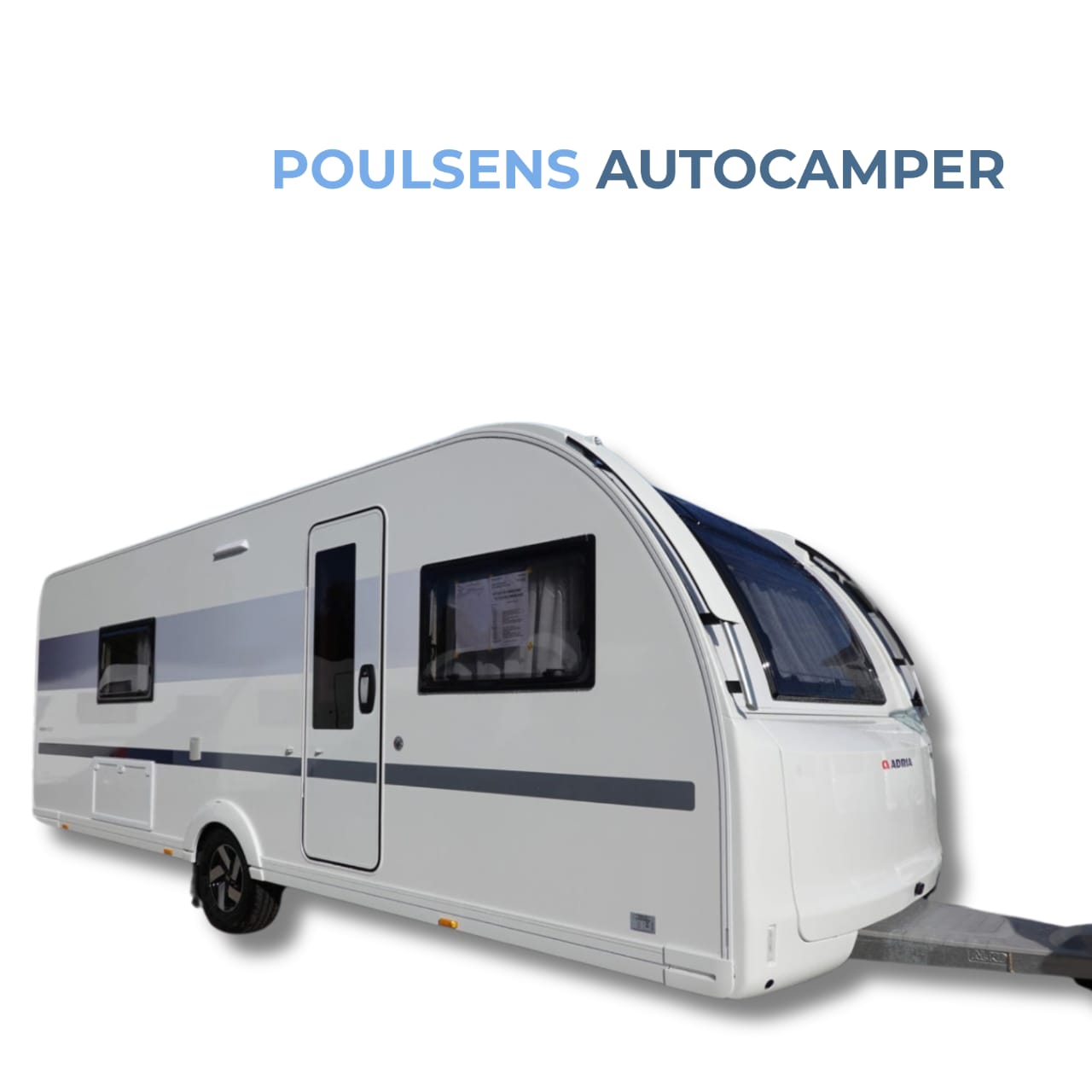 Vue extérieure avant de l’Adria Adora 613 UT+ 2024