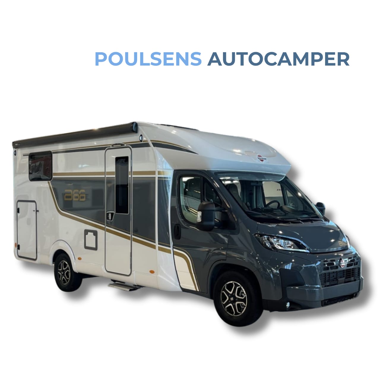 Vue extérieure avant du Bürstner B66 2026