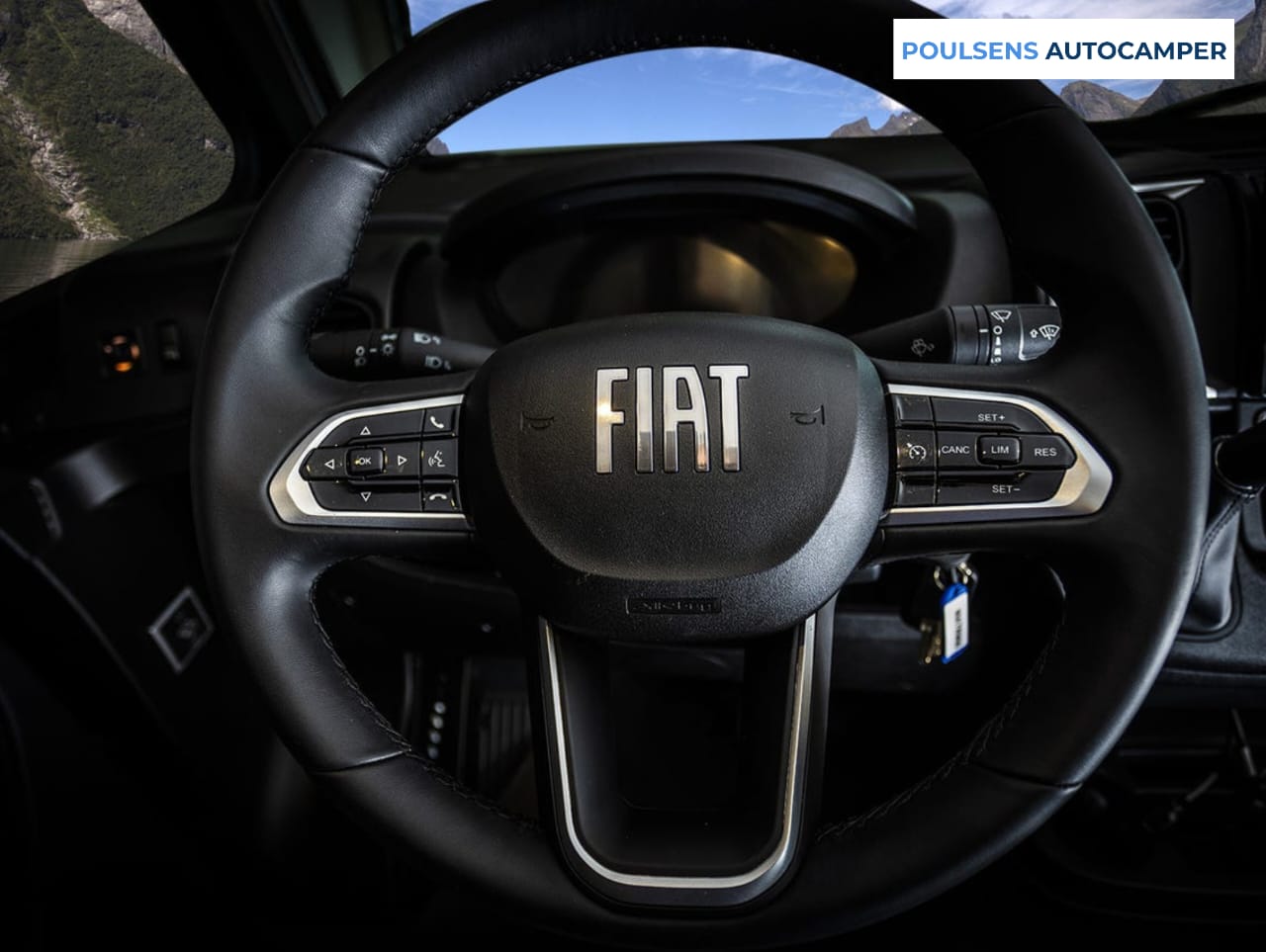 Volant Fiat du camping-car intégré Dethleffs ALPA I 6820-2 2025