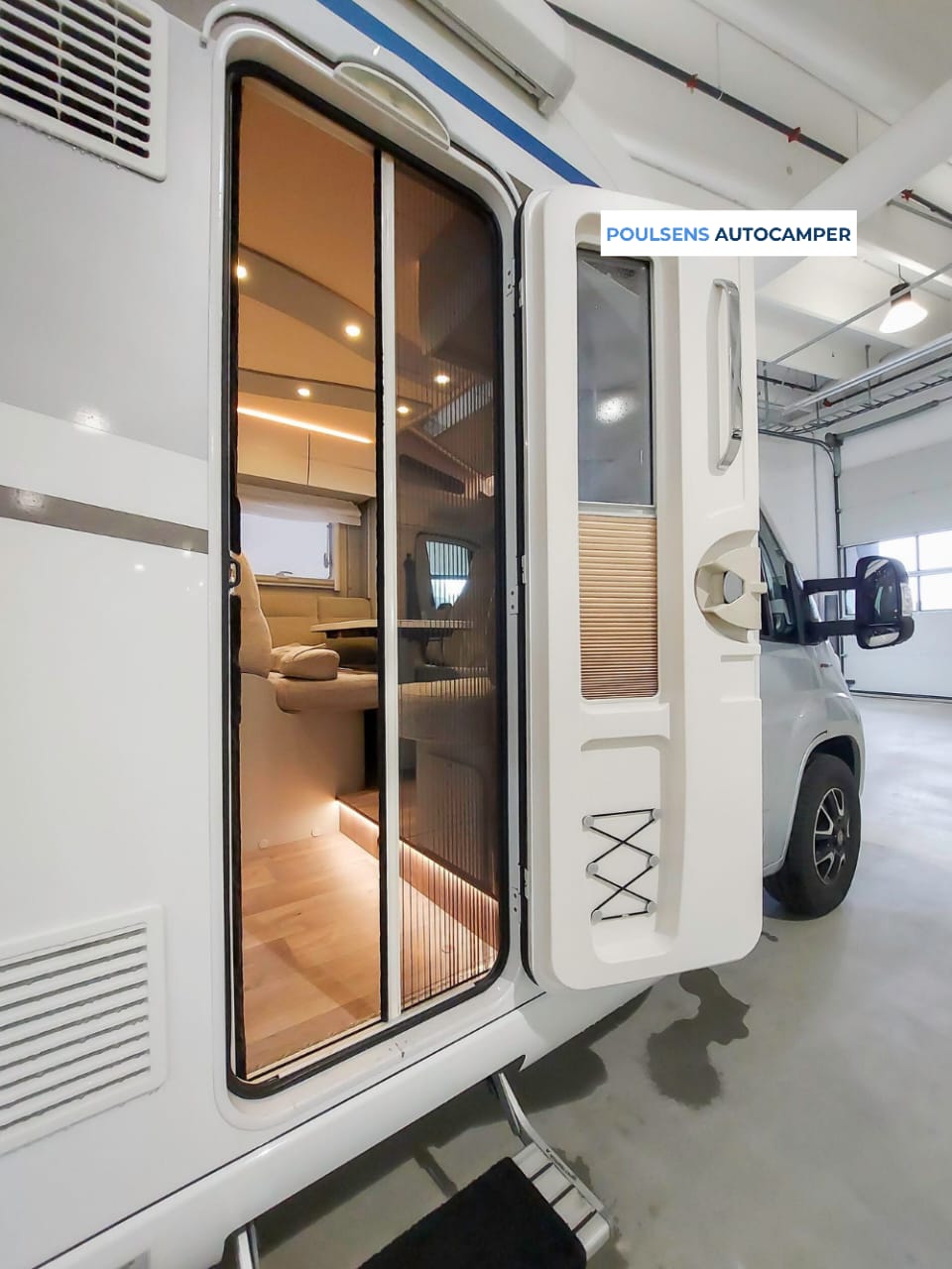 Vue extérieure du Hymer Tramp GL Ambition 578 2019 d’occasion
