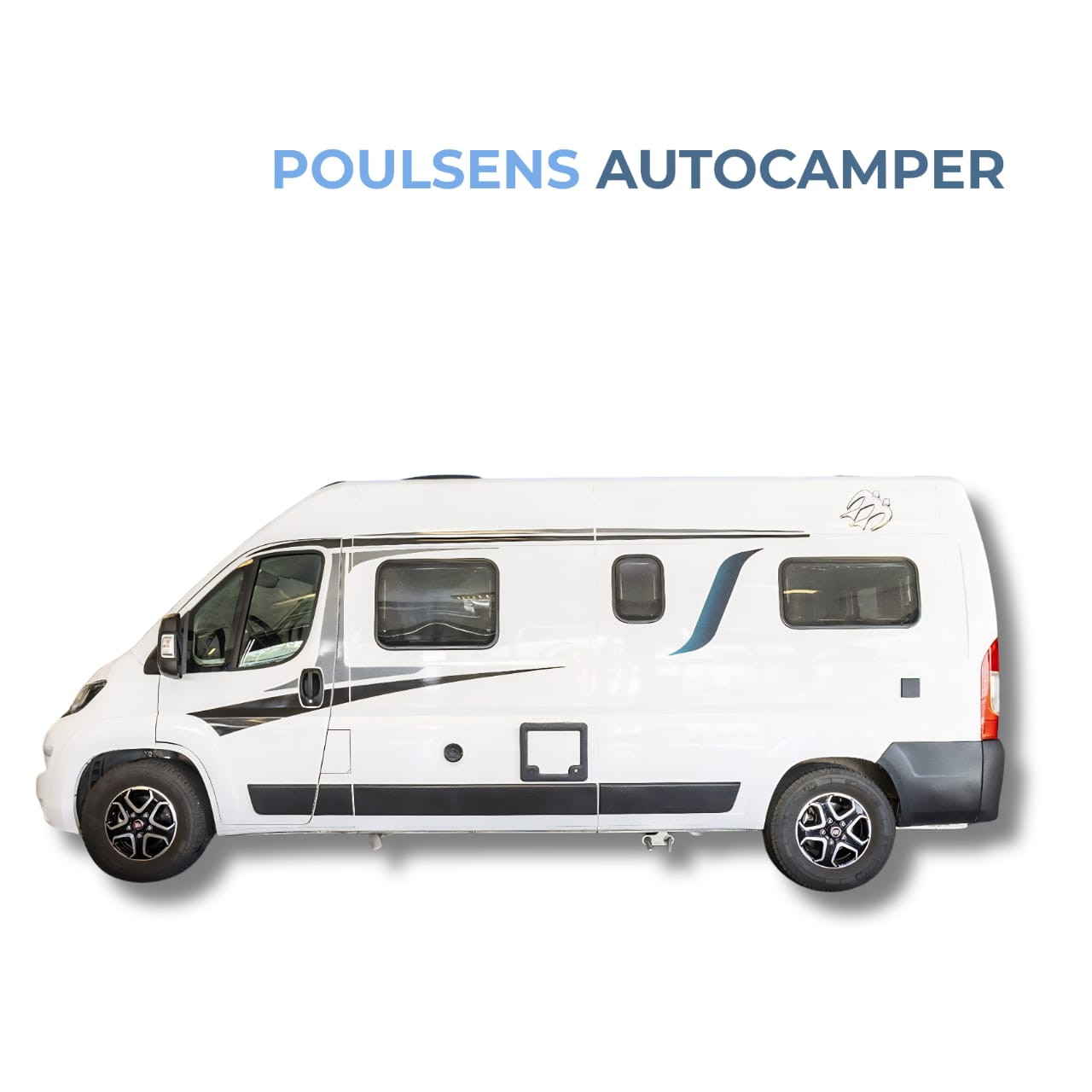 Vue extérieure de côté  du camping-car urbain Knaus BOXLIFE 600 ME 2023 d’occasion avec design moderne et jantes alliage
