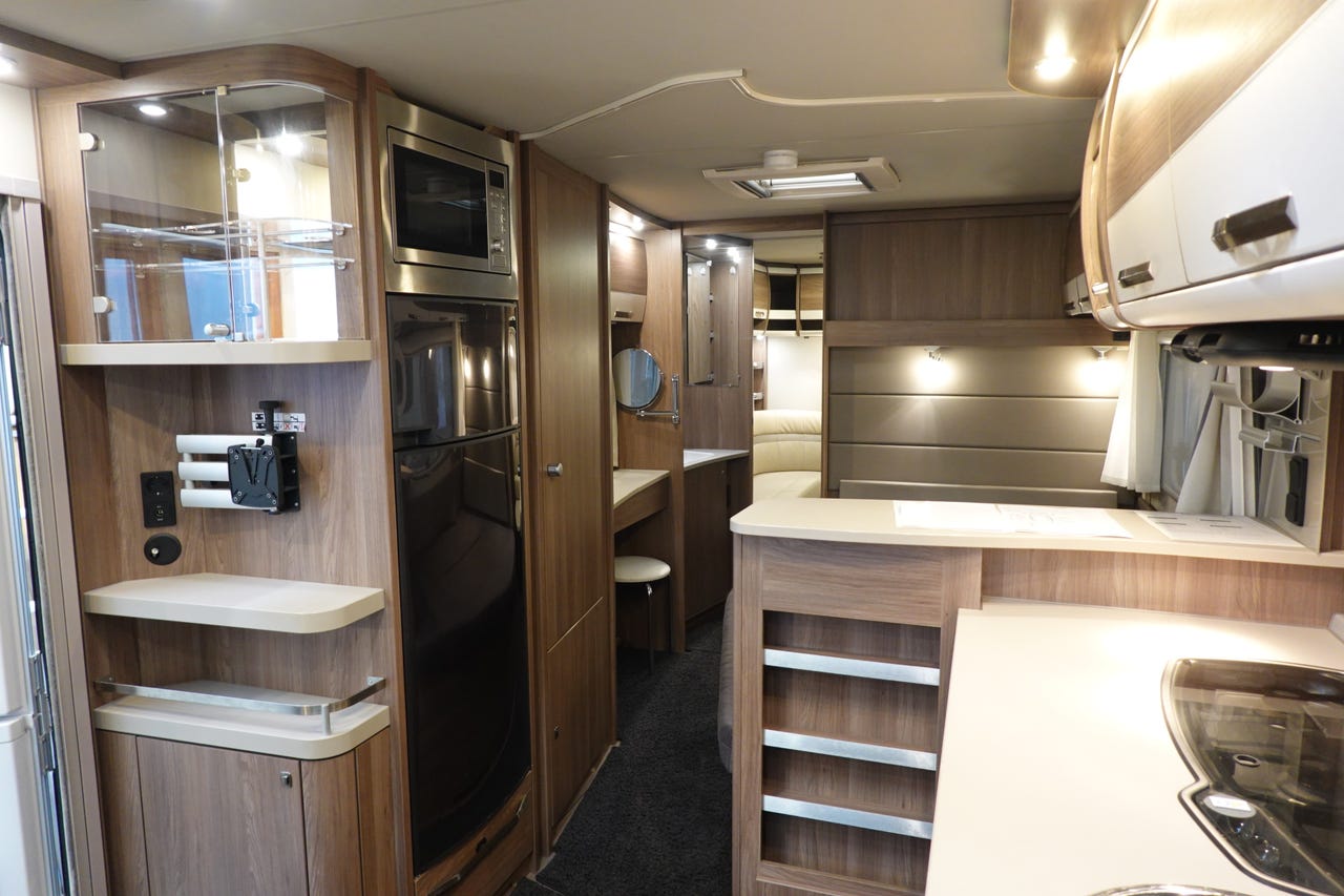 Vue intérieure de la Knaus Scandinavian Selection 750 UFK 2022