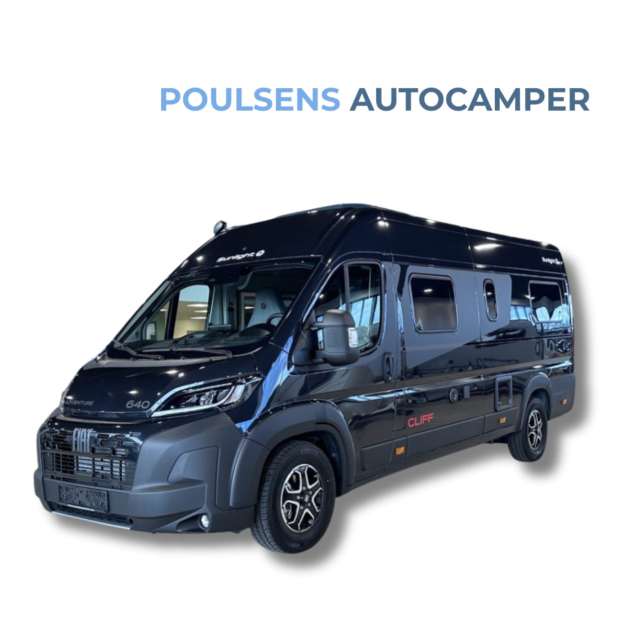 Vue extérieure avant du Sunlight Cliff 640 Adventure 2025
